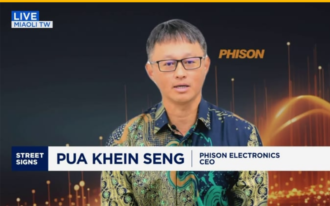 Phison Electronics’ CEO discusses new storage solutions for AI on the edge